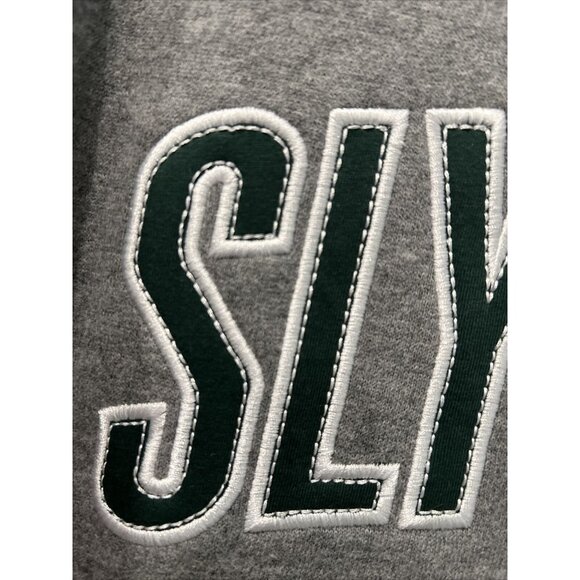 Wizarding World Harry Potter Slytherin Sweatshirt Patch Universal Gray Small New - Picture 8 of 9